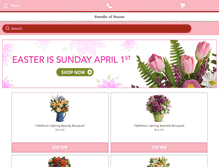 Tablet Screenshot of bundleofroses.com